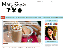 Tablet Screenshot of macsuzie.com